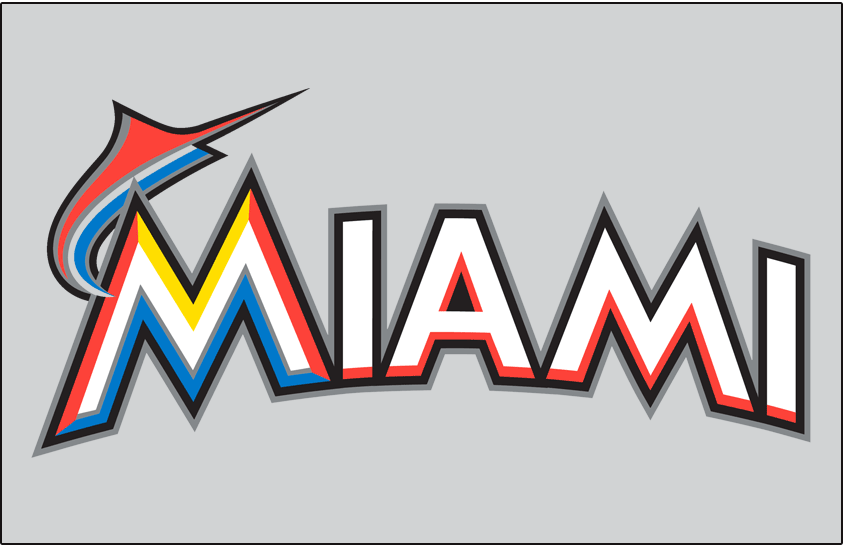 Miami Marlins 2012-2018 Jersey Logo t shirts DIY iron ons